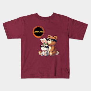 Bear And Bunny Kids T-Shirt